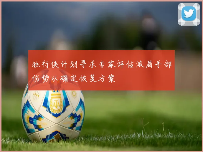独行侠计划寻求专家评估浓眉手部伤势以确定恢复方案